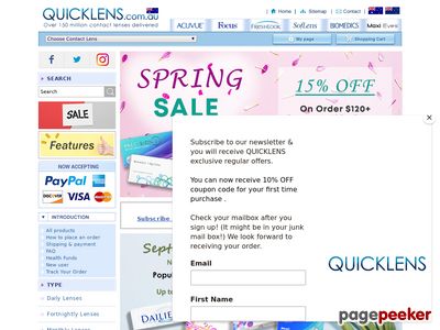 10% Off $49 at QuickLens Coupon Code