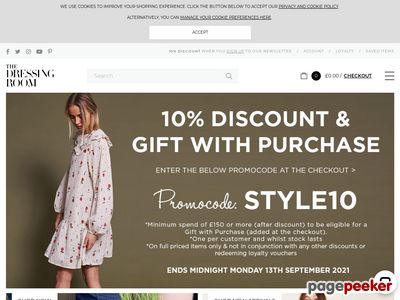 20% Off Sale Items at The Dressing Room Coupon Code