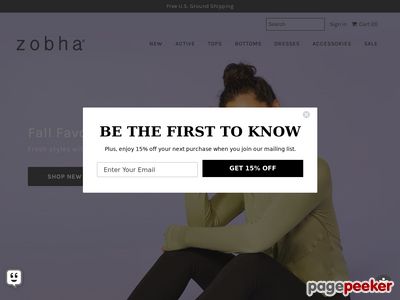30% Off Sitewide at Zobha Coupon Code