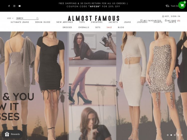 Almost Famous Clothing