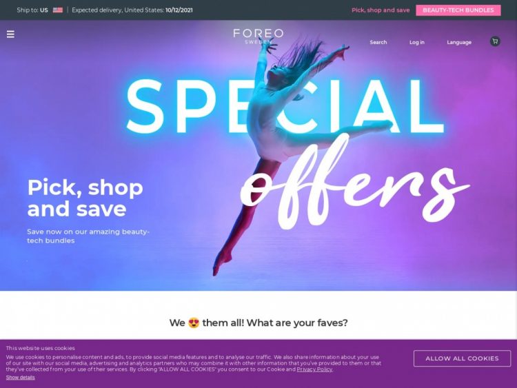 22% Off Sitewide at FOREO Coupon Code