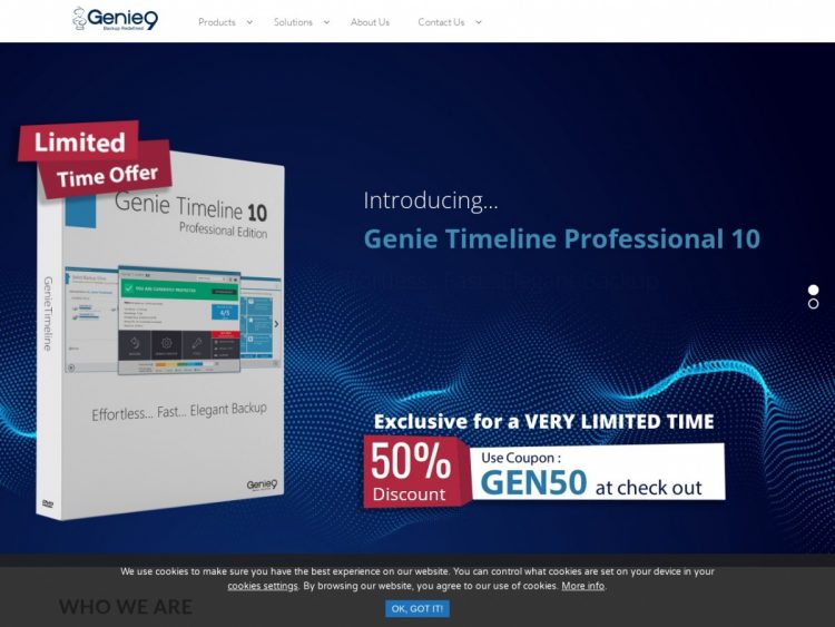 Save up to 70% Off Genie9 Products at Genie9 Coupon Code
