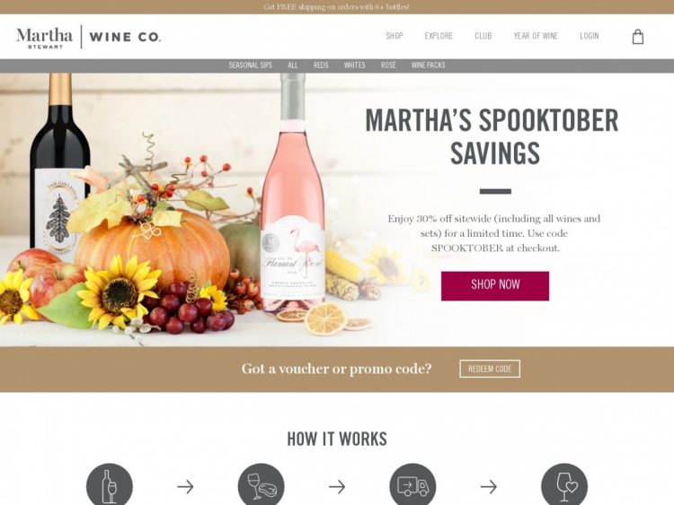 35% Off Sitewide at Martha Stewart Wine Coupon Code