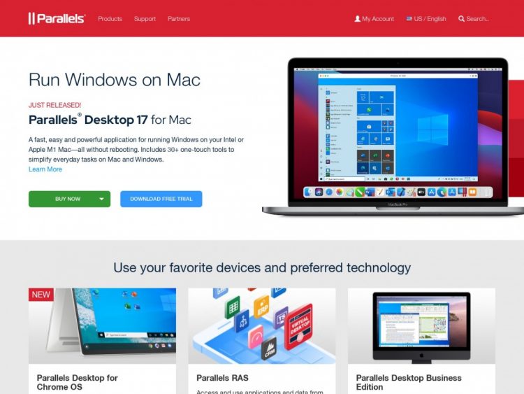 10% Off Parallels Desktop for Mac at Parallels Coupon Code