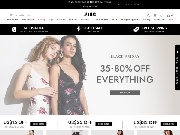 25% Off Sitewide at J.ING Coupon Code