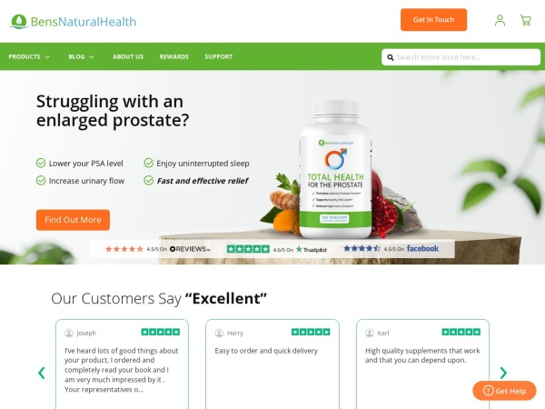 10% Off Sitewide at Ben__ Natural Health Coupon Code