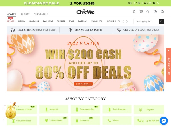 14% Off Sitewide at ChicMe Coupon Code