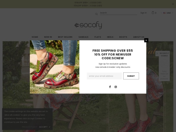 10% Off Sitewide at Socofy Coupon Code