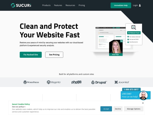 10% Off Sitewide at Sucuri Coupon Code